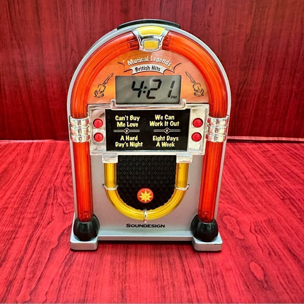 SOUNDDESIGN Musical British Legends Juke box Alarm